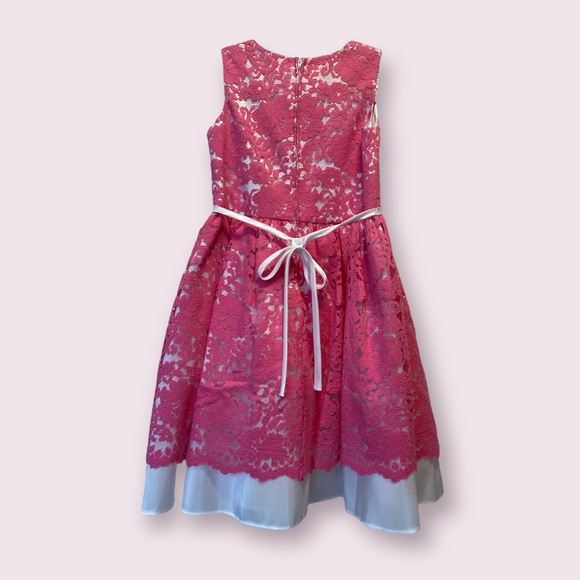 Julia Lee Pink Kids Dress Size 10 - Picture 2 of 3